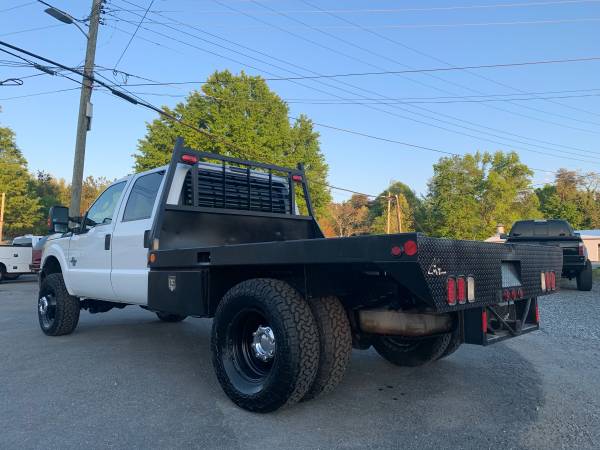2015 Ford F-350 Crew Cab DRW Flatbed 4x4 - 6 7L Diesel - One Owner for sale in STOKESDALE, NC – photo 6