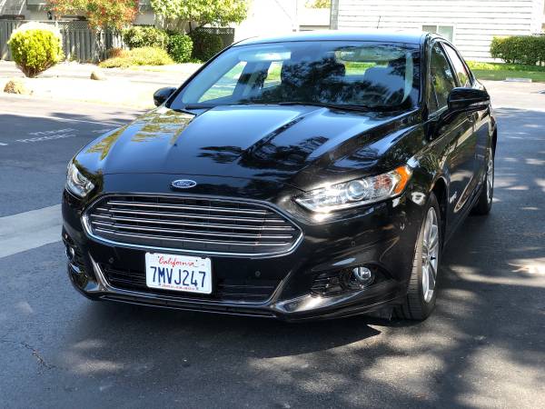 2015 Ford Fusion Titanium Hybrid Sedan 4D for sale in San Mateo, CA – photo 9