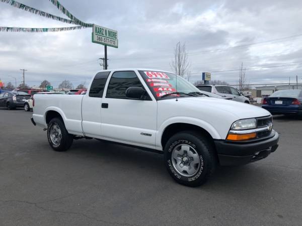 2002 Chevrolet S-10 Ext Cab 3Dr 4WD 143,000 Miles V6 Auto Air - cars... for sale in Longview, OR – photo 7