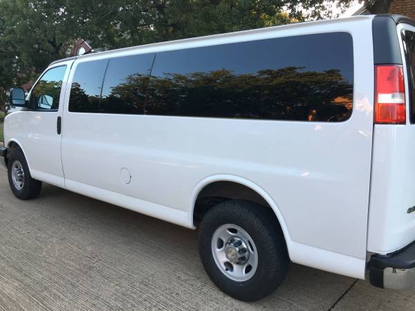2013 Chevy Express 3500 LT, 6.0L 15 passenger, 36k miles, perfect... for sale in Arlington, TX – photo 10