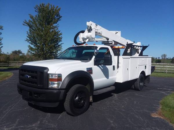 42' Altec 2008 Ford F550 Diesel Bucket Boom Lift Work Truck Nice! for sale in Gilberts, IL – photo 19