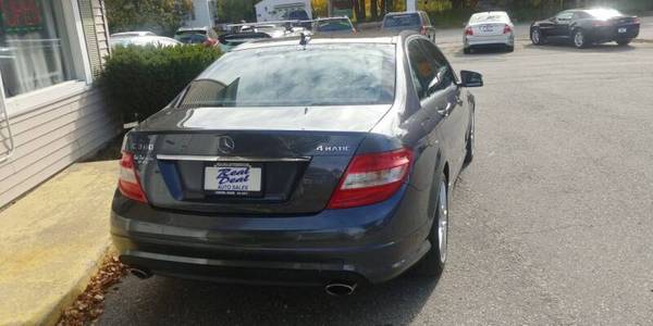 2011 MERCEDES C300 AWD! ONE OWNER! HEATED LEATHER! MOONROOF! RUNS NEW! for sale in Auburn, ME – photo 8