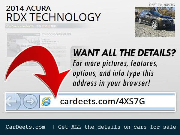 2014 ACURA RDX TECHNOLOGY - - by dealer - vehicle for sale in Greensboro, NC – photo 24