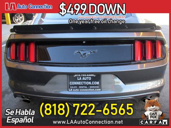 2015 Ford Mustang EcoBoost Premium FOR ONLY 325/mo! for sale in Van Nuys, CA – photo 8