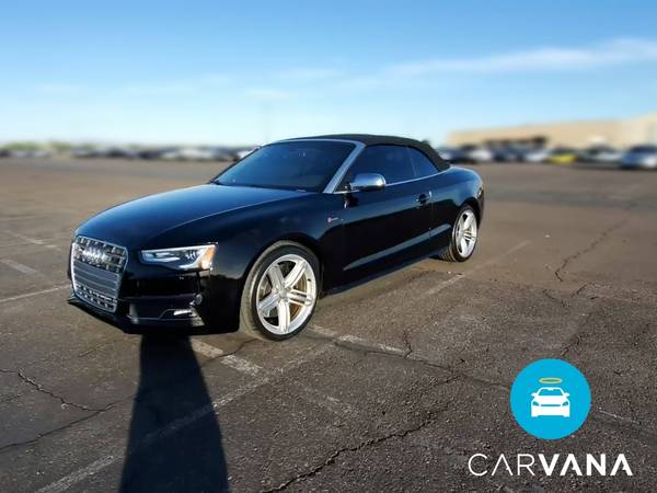 2014 Audi S5 Premium Plus Convertible 2D Convertible Black - FINANCE... for sale in San Bruno, CA – photo 3