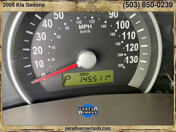 2008 Kia Sedona 4dr LWB LX - - by dealer - vehicle for sale in Newberg, OR – photo 12
