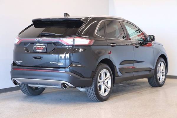 2015 Ford Edge Titanium hatchback Tuxedo Black Meta - cars & trucks... for sale in Nampa, ID – photo 4