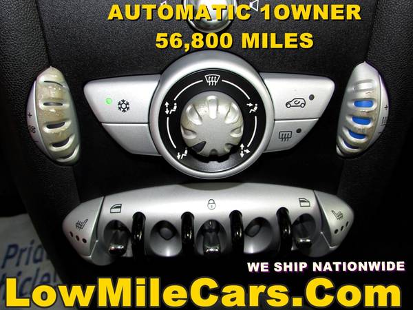 low miles 2007 Mini Cooper automatic 56k - - by dealer for sale in Willowbrook, IL – photo 23