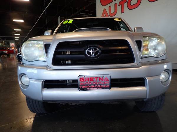 2008 Toyota Tacoma 4x4 V6 4dr Double Cab 5.0 ft. SB 6M, Silver for sale in Gretna, NE – photo 3