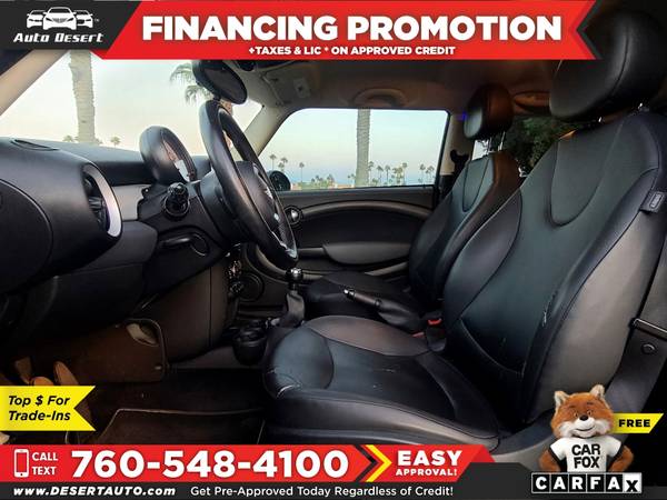 2012 Mini *Cooper* *Hardtop* Only $127/mo! Easy Financing! - cars &... for sale in Palm Desert , CA – photo 7