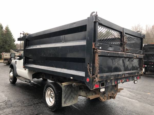 2008 Ford Super Duty F-450 DRW 4WD Reg Cab XL DUMP TRUCK 11 FT BODY... for sale in Kingston, NH – photo 9
