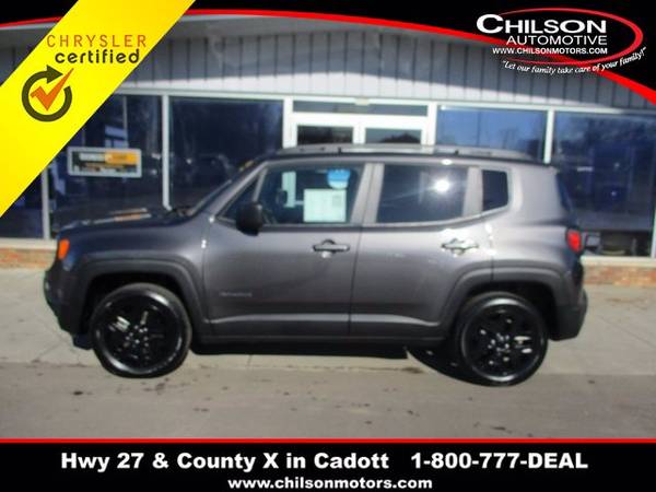 2019 Jeep Renegade Upland suv Gray - - by dealer for sale in Cadott, WI – photo 2