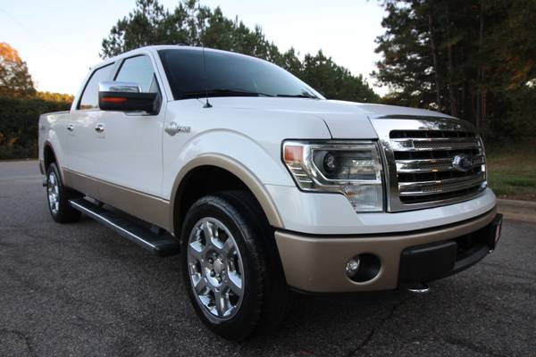 2013 FORD F150 CREW CAB KING RANCH 4WD - cars & trucks - by dealer -... for sale in Garner, NC – photo 24