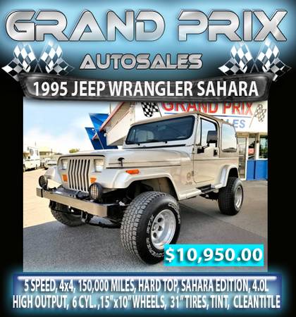 1995 JEEP WRANGLER SAHARA for sale in El Paso, TX – photo 12
