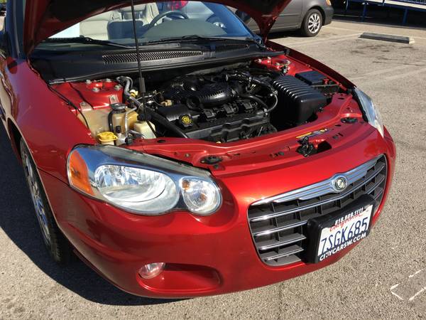 2004 CHRYSLER SEBRING LIMITED 90k CONVIRTABLE for sale in Van Nuys, CA – photo 2