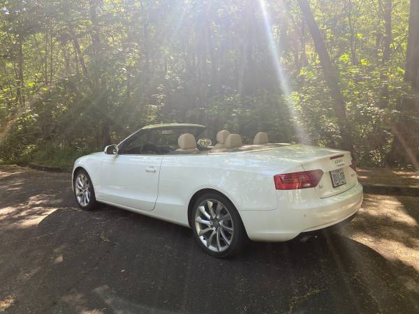 2013 Audi A5 convertible with low miles for sale in Ashland, OR – photo 3