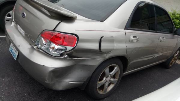 2006 Subaru Impreza - rear side damage for sale in Harrodsburg, KY – photo 2