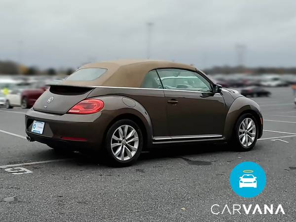 2014 VW Volkswagen Beetle TDI Convertible 2D Convertible Brown - -... for sale in Saint Paul, MN – photo 11