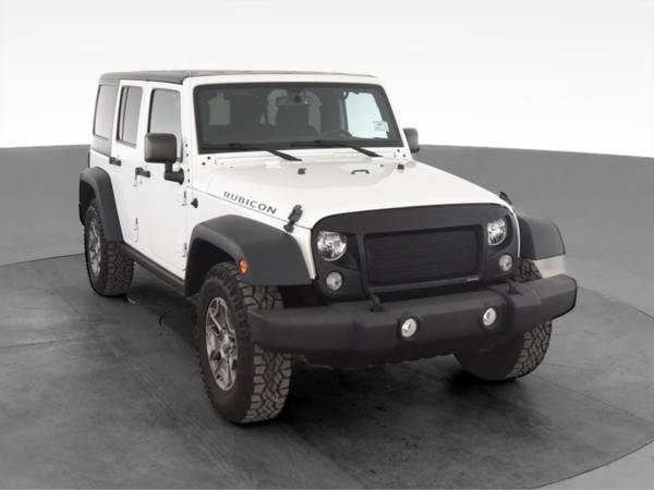 2015 Jeep Wrangler Unlimited Rubicon Sport Utility 4D suv White - -... for sale in Manchester, NH – photo 16