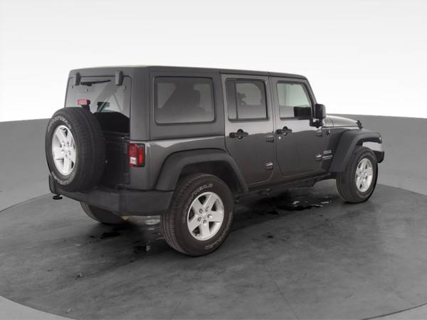 2017 Jeep Wrangler Unlimited Sport SUV 4D suv Black - FINANCE ONLINE... for sale in Palmdale, CA – photo 11