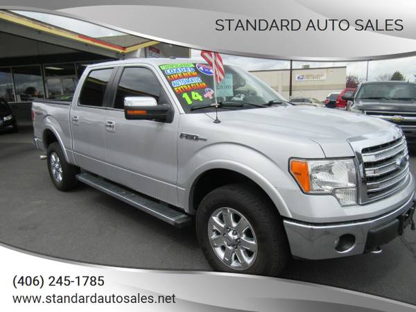 2014 Ford F-150 Lariat 4X4 SuperCrew Only 102K Miles! - cars & for sale in Billings, WY