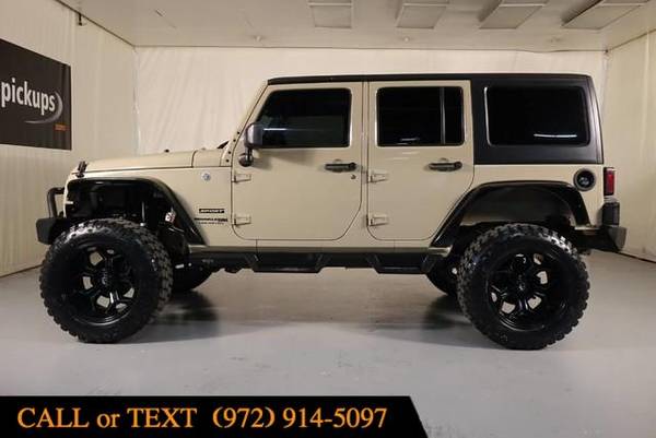 2018 Jeep Wrangler JK Unlimited Sport - RAM, FORD, CHEVY, DIESEL,... for sale in Addison, TX – photo 14