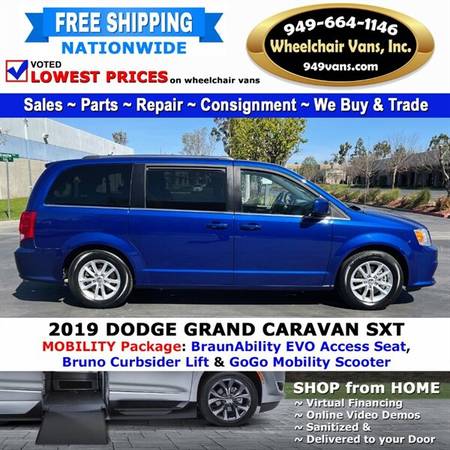 2019 Dodge Grand Caravan SXT Wheelchair Van Mobility Package Conver for sale in Laguna Hills, CA – photo 8