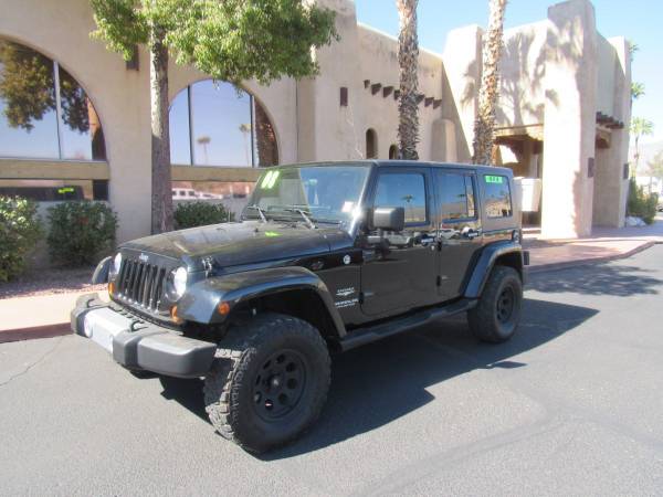 2008 Jeep Wrangler Unlimited Sahara suv Black - - by for sale in Tucson, AZ – photo 7