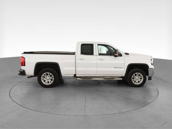 2018 GMC Sierra 1500 Double Cab SLE Pickup 4D 6 1/2 ft pickup White... for sale in Washington, District Of Columbia – photo 13