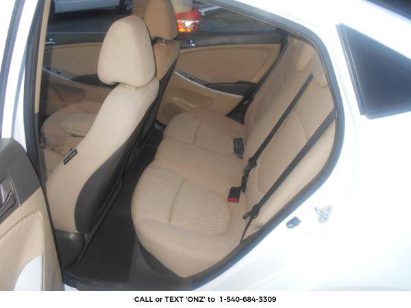 2012 HYUNDAI ACCENT Sedan W/6 MONTH, 7, 500 MILES WARRANTY ! for sale in Fredericksburg, VA – photo 7