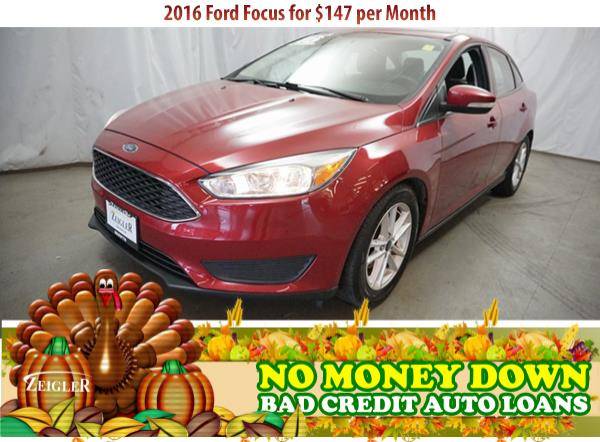 $147/mo 2016 Ford Focus Bad Credit & No Money Down OK - cars &... for sale in Bridgeview, IL