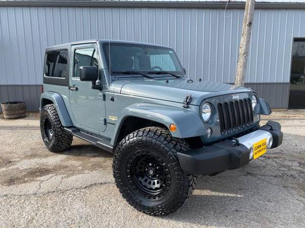 2015 Jeep Wrangler 4WD 2dr Sahara - cars & trucks - by dealer -... for sale in CENTER POINT, IA – photo 2