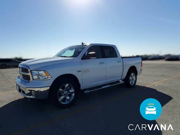2017 Ram 1500 Crew Cab SLT Pickup 4D 5 1/2 ft pickup White - FINANCE... for sale in Baxter, MN – photo 3