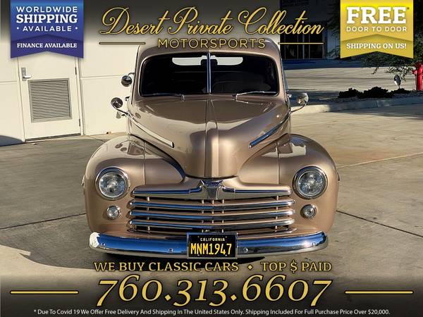 1947 Ford Coupe Fully Restored Coupe - MORE FOR YOUR MONEY! - cars & for sale in Palm Desert, AL – photo 3