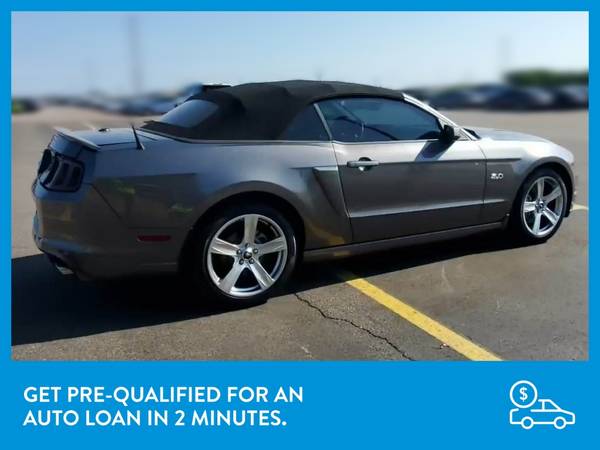 2014 Ford Mustang GT Premium Convertible 2D Convertible Gray for sale in Evansville, IN – photo 9