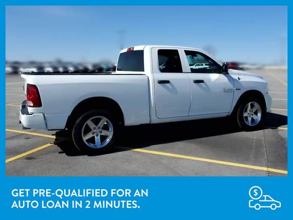2017 Ram 1500 Quad Cab Tradesman Pickup 4D 6 1/3 ft pickup White for sale in Fort Worth, TX – photo 9