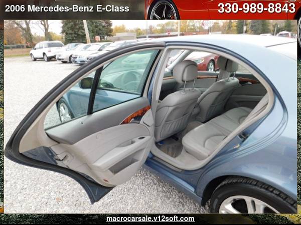 2006 Mercedes-Benz E-Class E 350 4dr Sedan with - cars & trucks - by... for sale in Akron, OH – photo 14