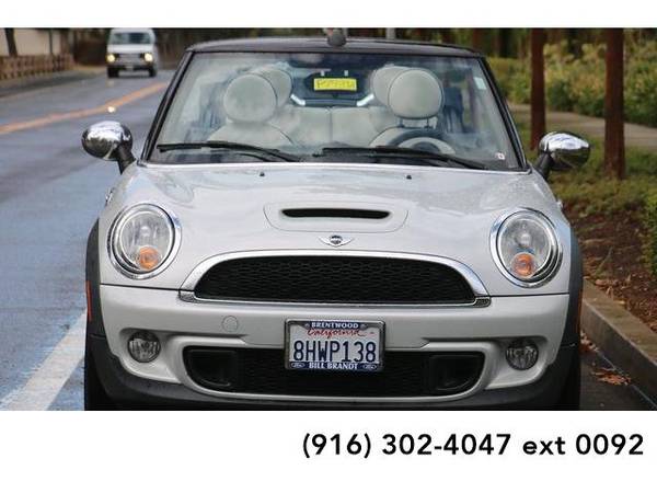 2014 MINI Cooper S convertible 2D Convertible (Silver) for sale in Brentwood, CA – photo 8