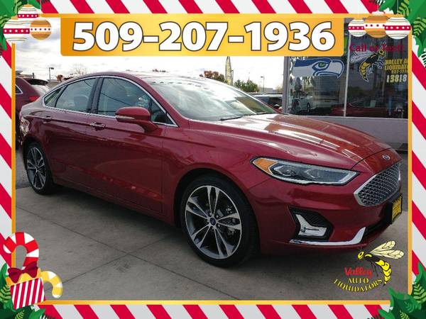 2019 Ford Fusion Titanium Only $500 Down! *OAC - cars & trucks - by... for sale in Spokane, WA – photo 3