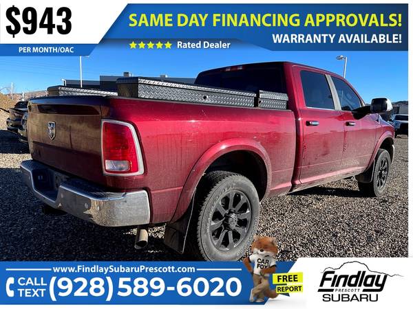 943/mo - 2018 Ram 2500 Longhorn - - by dealer for sale in Prescott, AZ – photo 5