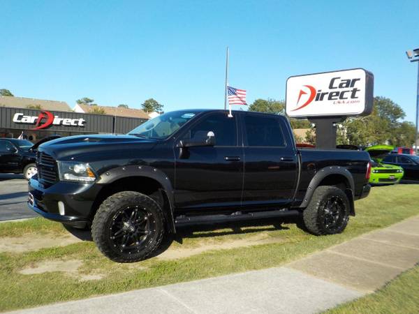 2016 Ram 1500 4X4 CREW CAB SPORT, HEATED SEATS, LEATHER, TO - cars &... for sale in Virginia Beach, VA – photo 2