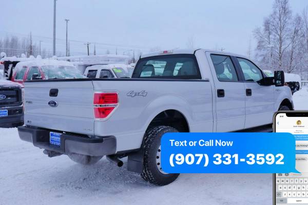 2013 Ford F-150 F150 F 150 XL 4x4 4dr SuperCrew Styleside 6 5 ft SB for sale in Anchorage, AK – photo 4