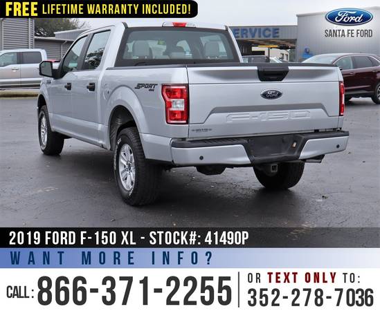 2019 FORD F150 XL 4WD Tailgate Step, SYNC, Backup Camera for sale in Alachua, FL – photo 5