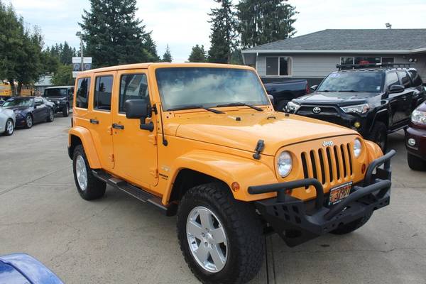 2012 Jeep Wrangler 4x4 4WD UNLIMITED SAHARA SUV for sale in Hillsboro, OR – photo 7