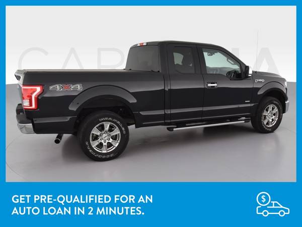2015 Ford F150 Super Cab XLT Pickup 4D 6 1/2 ft pickup Black for sale in Mattoon, IL – photo 9