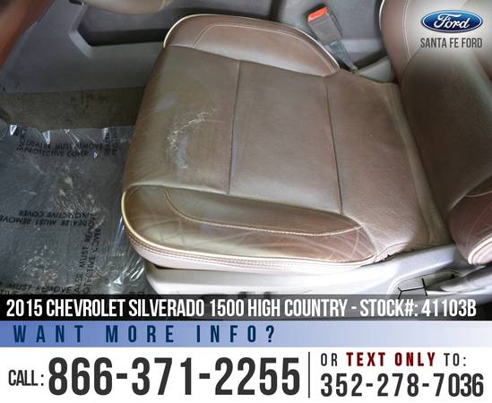 2015 Chevrolet Silverado 1500 High Country Leather Seats for sale in Alachua, FL – photo 14