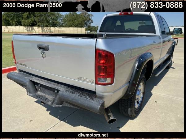 2006 Dodge Ram 3500 4WD Laramie 5.9 Diesel - cars & trucks - by... for sale in Lewisville, TX – photo 6
