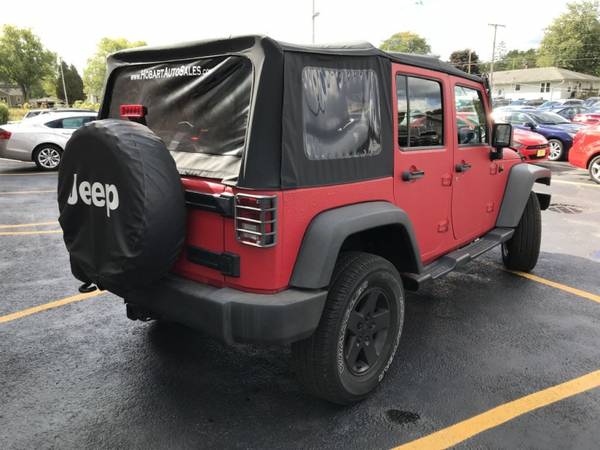 2013 JEEP WRANGLER UNLIMI SAHARA $500-$1000 MINIMUM DOWN PAYMENT!!... for sale in Hobart, IL – photo 4