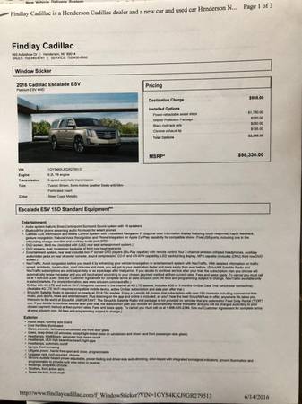 Cadillac Escalade 2016 - cars & trucks - by owner - vehicle... for sale in Hancock, WI – photo 17