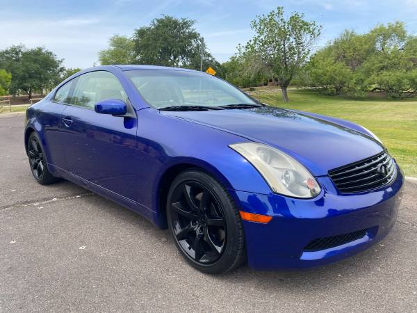 2003 Infiniti G37 coupe 6 speed manual for sale in Scottsdale, AZ – photo 2